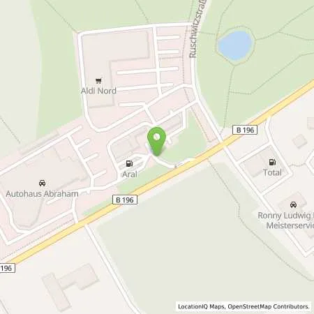 Standortübersicht der Tankstelle Total Station in 18528 Bergen/Rügen