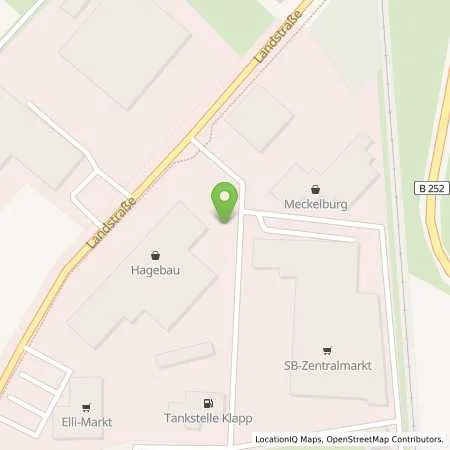 Standortübersicht der Tankstelle Tankstelle Klapp in 34454 Bad Arolsen