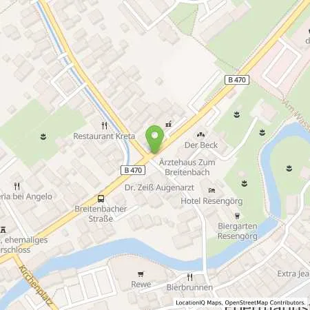 Standortübersicht der Tankstelle Aral Station in 91320 Ebermannstadt