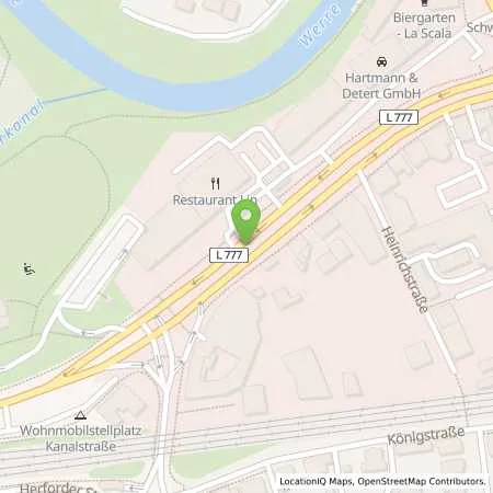 Standortübersicht der Tankstelle Star Tankstelle in 32545 Bad Oeynhausen