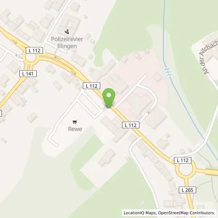 Standortübersicht der Tankstelle Esso Station in 66557 Illingen