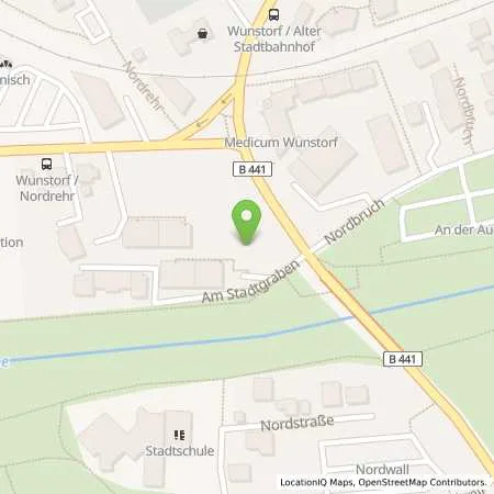 Standortübersicht der Tankstelle Esso Station (Automatentankstelle) in 31515 Wunstorf