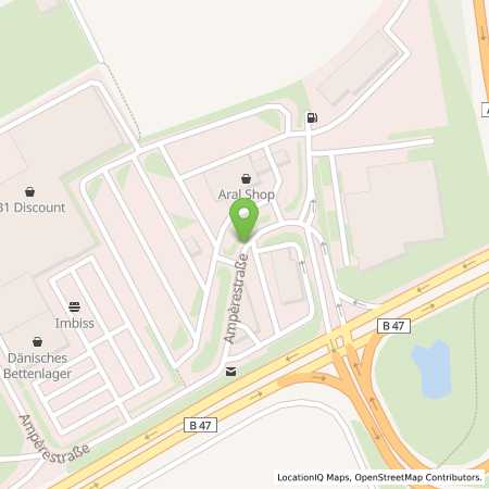 Standortübersicht der Erdgas (CNG) Tankstelle: Aral Autohof in 64625, Bensheim
