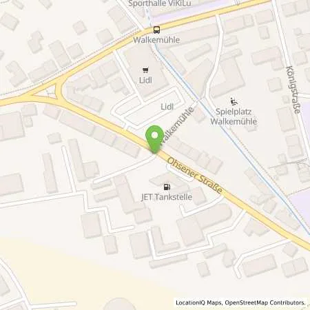 Standortübersicht der Tankstelle Jet Station in 31785 Hameln