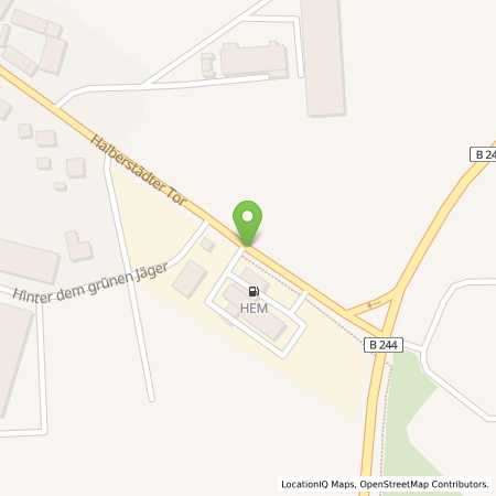 Standortübersicht der Erdgas (CNG) Tankstelle: HEM Autohof (Automatentankstelle) in 38836, Dardesheim
