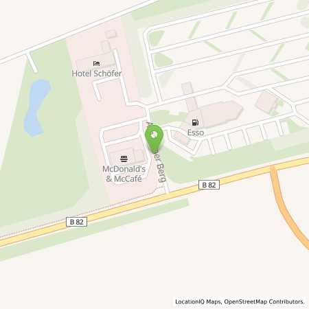 Standortübersicht der Erdgas (CNG) Tankstelle: KMS-Esso Autohof in 38723, Seesen
