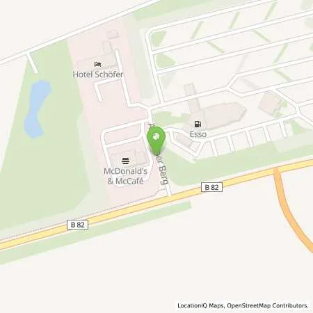 Standortübersicht der Tankstelle KMS-Esso Autohof in 38723 Seesen