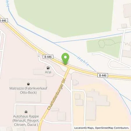 Standortübersicht der Tankstelle Aral Station in 37115 Duderstadt