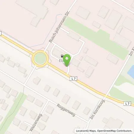 Standortübersicht der Tankstelle Aral Autohof (Automatentankstelle) in 25899 Niebüll