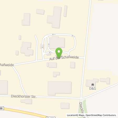 Standortübersicht der Erdgas (CNG) Tankstelle: Raiffeisen Tankstelle Meinersen (Automatentankstelle) in 38536, Meinersen
