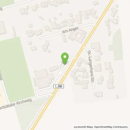 Standortübersicht der Tankstelle Raiffeisentankstelle Wittingen (Automatentankstelle) in 29378 Wittingen