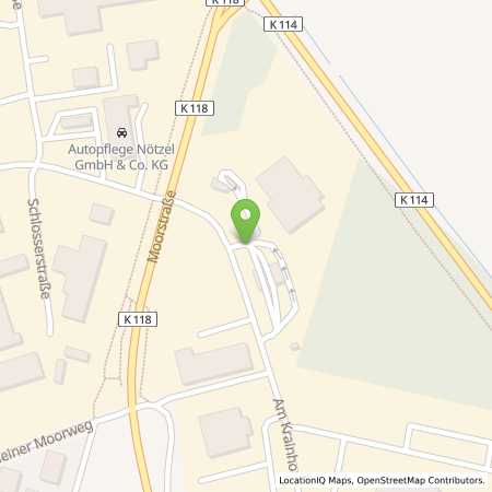 Standortübersicht der Erdgas (CNG) Tankstelle: Raiffeisen Tankstelle Isenbüttel (Automatentankstelle) in 38550, Isenbüttel
