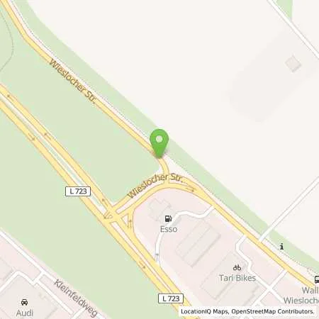 Standortübersicht der Tankstelle Avia Station in 69190 Walldorf