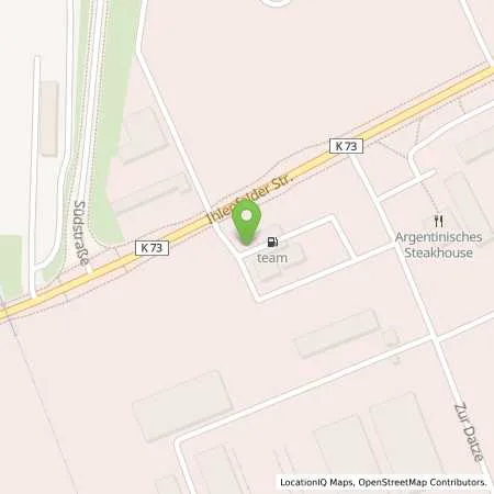 Standortübersicht der Tankstelle Team Tankstelle (Automatentankstelle) in 17034 Neubrandenburg