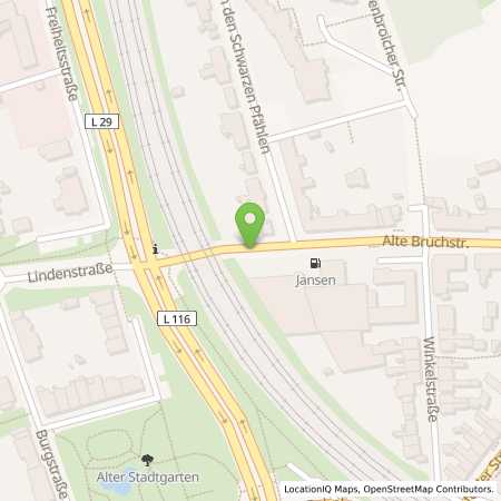 Standortübersicht der Erdgas (CNG) Tankstelle: Freie Tankstelle Jansen in 41748, Viersen
