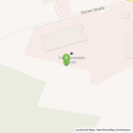 Standortübersicht der Tankstelle Betriebshoftankstelle (Automatentankstelle) in 07973 Greiz
