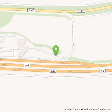Standortübersicht der Erdgas (CNG) Tankstelle: Agip Tankstelle in 67319, Wattenheim
