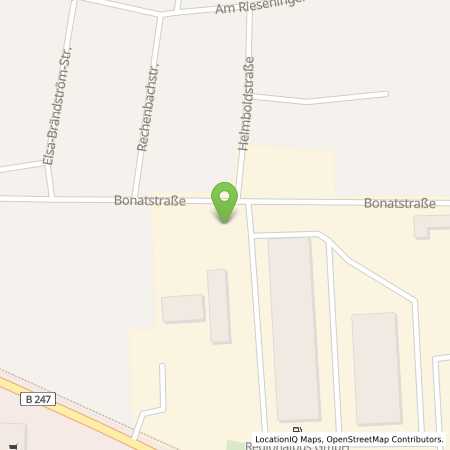 Standortübersicht der Erdgas (CNG) Tankstelle: Betriebshoftankstelle in 99974, Mühlhausen
