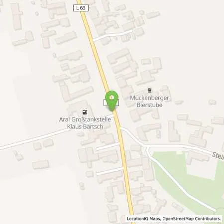 Standortübersicht der Tankstelle Aral Station in 01979 Lauchhammer (West)