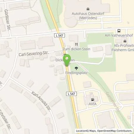 Standortübersicht der Tankstelle Avia Autoport in 59229 Ahlen