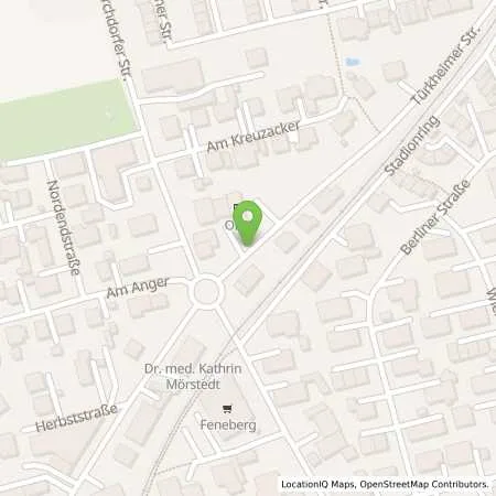 Standortübersicht der Tankstelle OMV Tankstelle in 86825 Bad Wörishofen