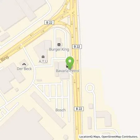 Standortübersicht der Tankstelle Bavaria Petrol Tankstelle in 96052 Bamberg