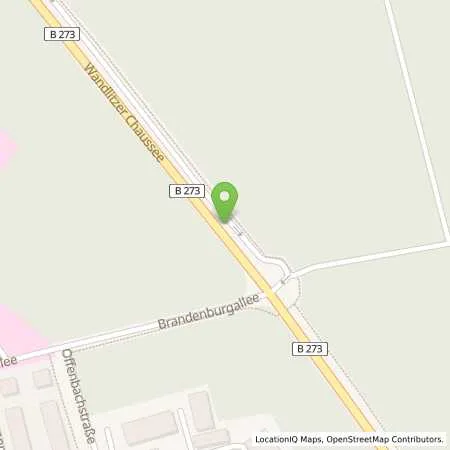 Standortübersicht der Tankstelle Total Station in 16321 Bernau