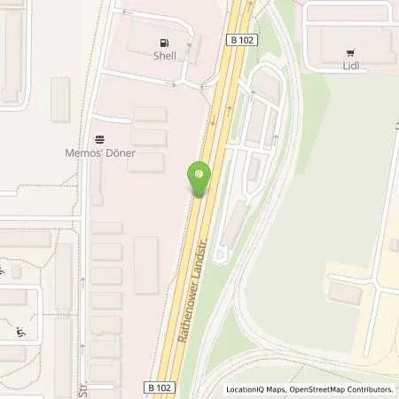 Standortübersicht der Tankstelle HEM Station in 14772 Brandenburg an der Havel