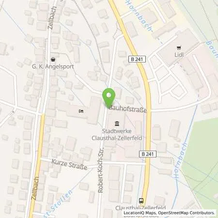 Standortübersicht der Tankstelle Betriebshoftankstelle in 38678 Clausthal