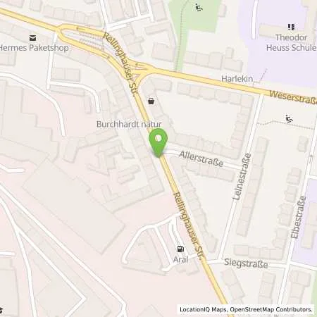 Standortübersicht der Tankstelle Aral Station in 45136 Essen