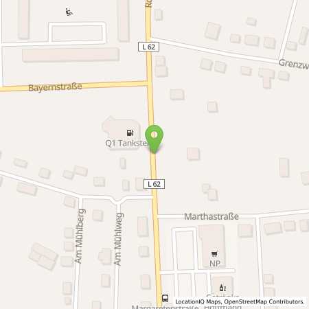Standortübersicht der Erdgas (CNG) Tankstelle: Q1 Tankstelle in 03238, Finsterwalde

