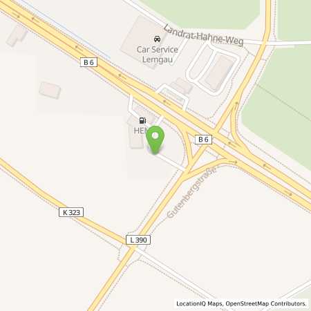Standortübersicht der Erdgas (CNG) Tankstelle: Tamoil Station in 30826, Garbsen
