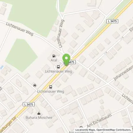 Standortübersicht der Tankstelle Aral Station in 35396 Gießen