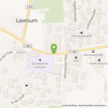 Standortübersicht der Tankstelle Avia Station in 45721 Haltern am See