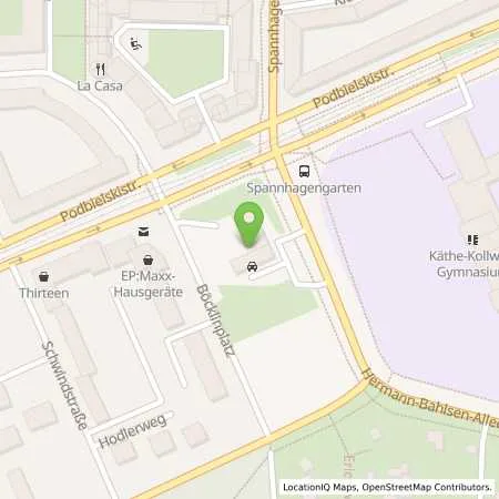 Standortübersicht der Tankstelle Esso Station in 30177 Hannover