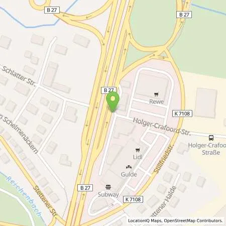 Standortübersicht der Tankstelle Aral Station in 72379 Hechingen