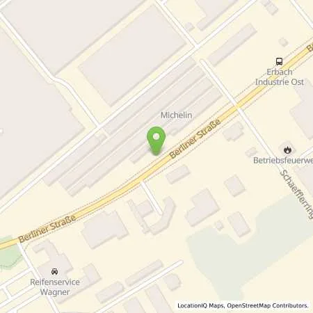 Standortübersicht der Tankstelle Betriebshoftankstelle in 66424 Homburg