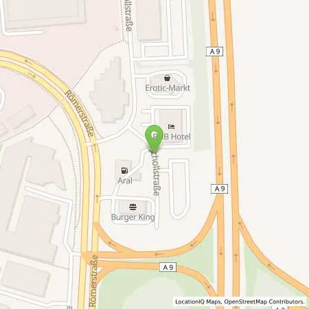 Standortübersicht der Tankstelle Aral Station (Automatentankstelle) in 85055 Ingolstadt
