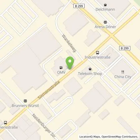 Standortübersicht der Tankstelle OMV Tankstelle (Automatentankstelle) in 84030 Landshut