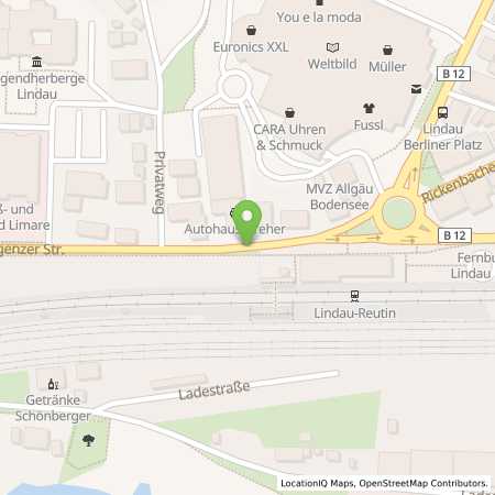Standortübersicht der Erdgas (CNG) Tankstelle: bft Tankstelle (Automatentankstelle) in 88131, Lindau

