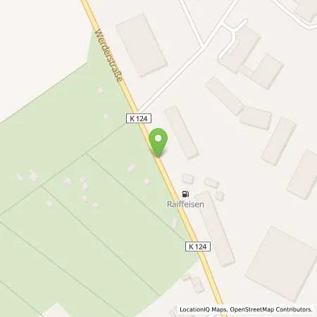 Standortübersicht der Tankstelle Raiffeisen Tankstelle in 19386 Lübz
