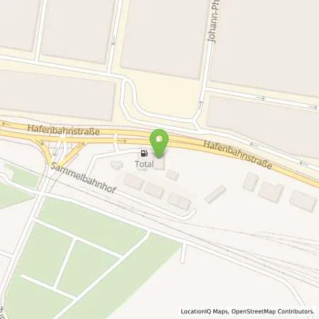 Standortübersicht der Tankstelle Total Station in 68305 Mannheim