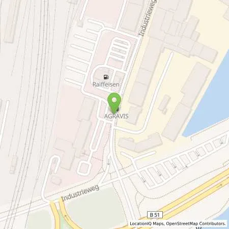 Standortübersicht der Tankstelle Agravis Raiffeisen Tankstelle in 48155 Münster