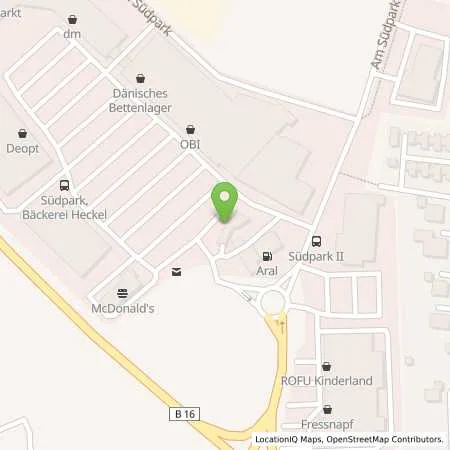 Standortübersicht der Tankstelle Aral Station in 86633 Neuburg a.d. Donau