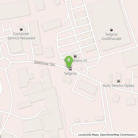Standortübersicht der Tankstelle Selgros Tankstelle in 56564 Neuwied