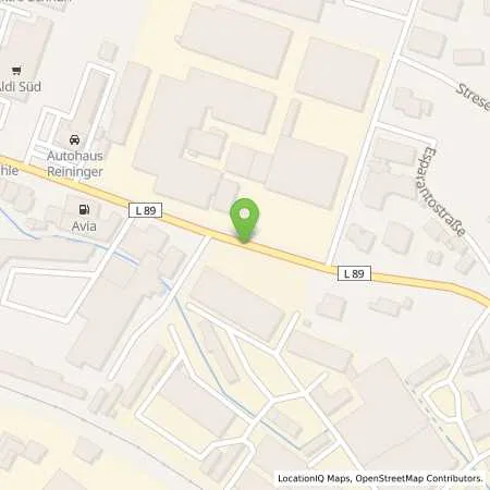 Standortübersicht der Tankstelle Avia Station Reininger GmbH (Automatentankstelle) in 77704 Oberkirch
