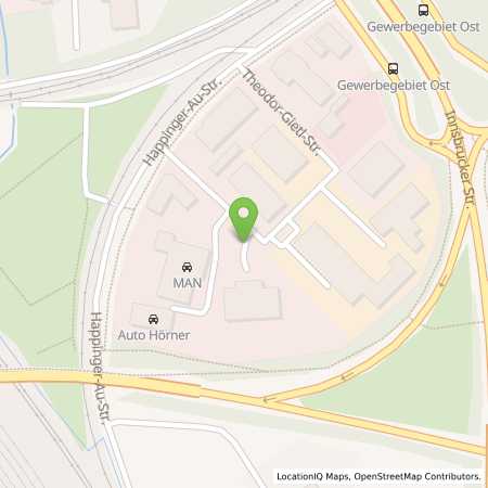 Standortübersicht der Erdgas (CNG) Tankstelle: Freie Tankstelle (Automatentankstelle) in 83026, Rosenheim
