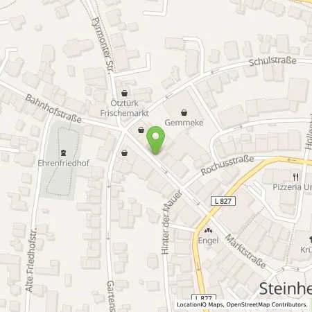 Standortübersicht der Tankstelle Raiffeisen Tankstelle in 32839 Steinheim