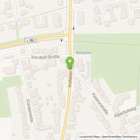 Standortübersicht der Tankstelle Aral Station in 47877 Willich