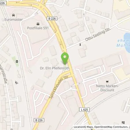 Standortübersicht der Tankstelle Aral Tankstelle in 58455 Witten (Crengeldanz)